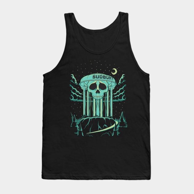 Sudbury Water Tower Tank Top by JCoulterArtist